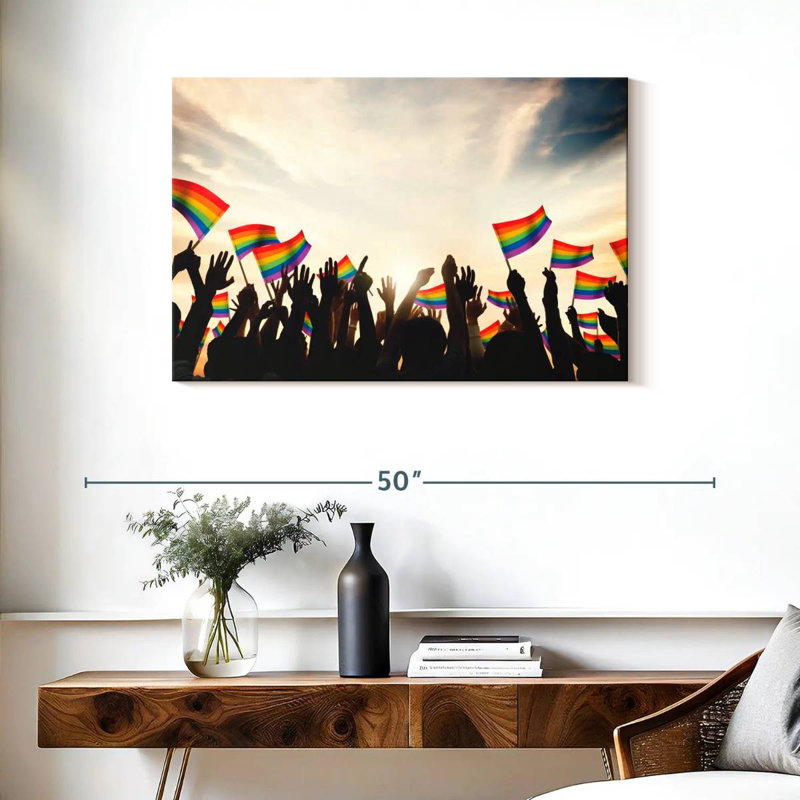 Khyia LGBT, 24" H x 36" W