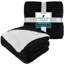 Jeté en molleton ultra doux Sherpa, couverture en microfibre côtelée chaude et confortable pour canapé-lit-94571602-94571611