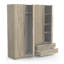 Craigwood 4 Door Manufactured Wood Wardrobe-237263043