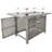 K&K 43" Propane Gas Fire Pit Table-1124060635