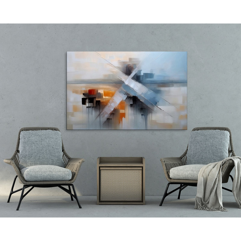 Layered Harmony, 20" H x 30" W