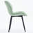 Upholstered Dining Chairs Faux Leather Side Chair With Metal Frame-892665397