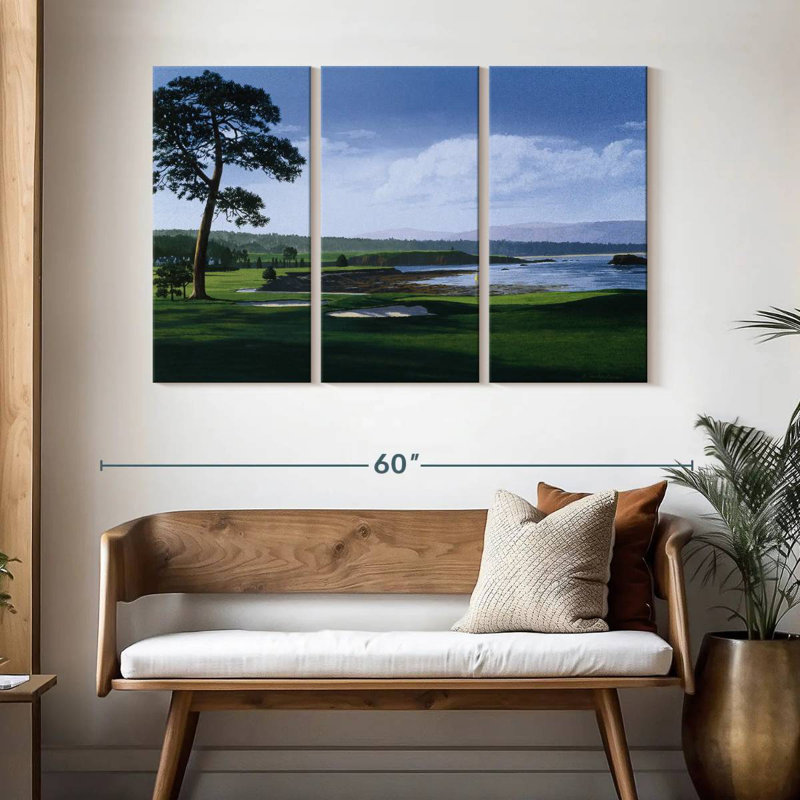 Sireci Golf Course I, 32" H x 50" W