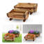 Half barrel flower pot-1795678981