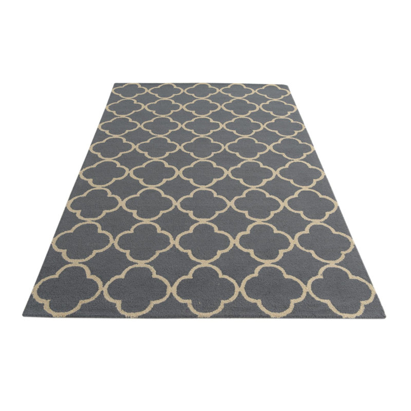 Tapis gris foncé Myrick