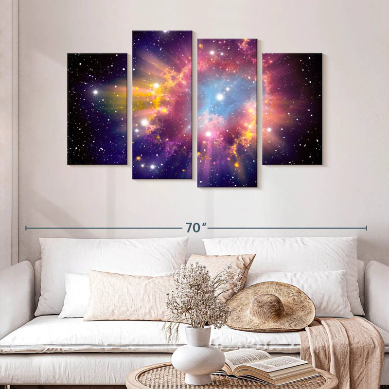 Oberle Stellar Supernova Explosion, 32" H x 52" W