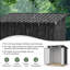 6 ft. W x 4 ft. D Galvanized Steel Metal Storage Shed with Sloping Roof, Lockable Door