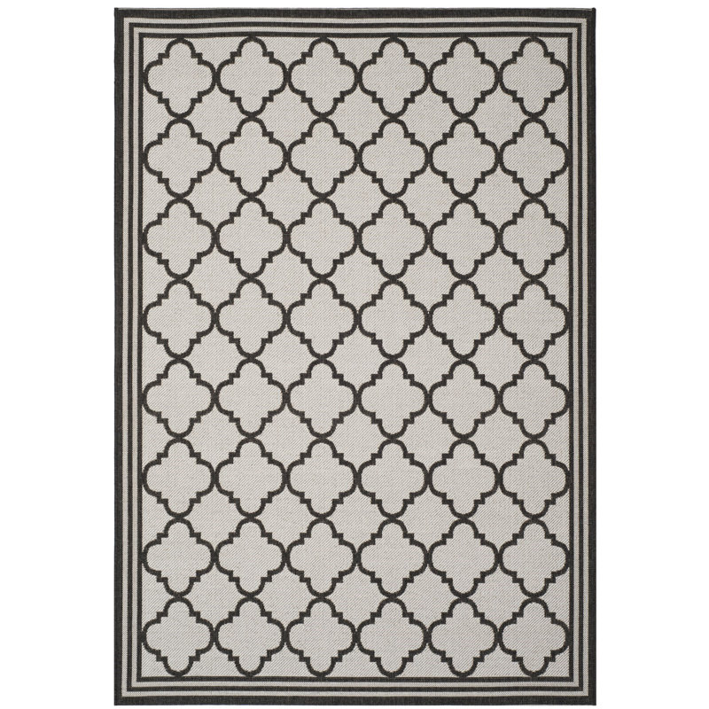 Adler Performance Geometric Indoor/Outdoor Area Rug, Rectangle 5'3" x 7'6"