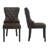 PU Leather Dining Chairs with Pull Ring-1047791403