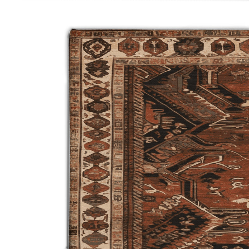 Tapis turc intérieur et extérieur brun, null