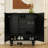 16 Pair Shoe Storage Cabinet