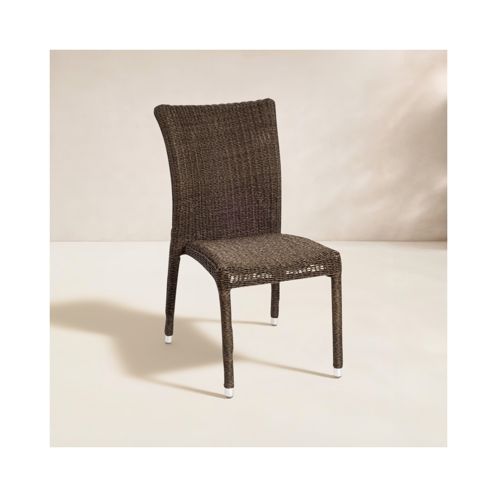 Alyisa Stacking Patio Dining Chair with Cushion