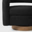 Chaise pivotante en sherpa de 29 po Bayville-393635059