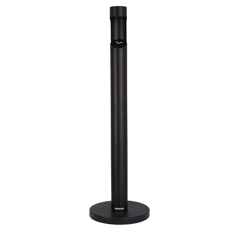 Cendrier d'extérieur pour cendrier de jardin, Noir, noir, noir, noir