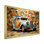 «Cubist 1950S Car Vintage Evolution I»