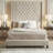 Londono Upholstered Wingback Bed-307924975-307924971
