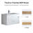 Fowlerville 36'' Single Bathroom Vanity with Ceramic Top