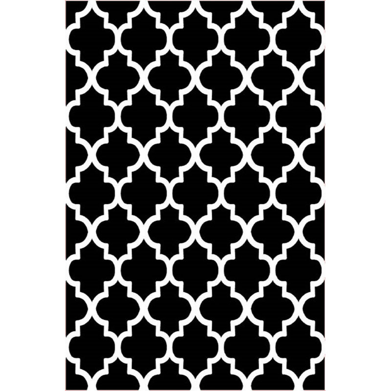Luxurious Velvet Area Rug, 5.9 x 9.2 Feet | 100% Velvet Fabric, 100% Cotton Sole, 0.4 in Pile Height | Antibacterial, Non-Slip, Machine Washable | Elegant 3D Digital Print for Living Room & Bedroom Decor
