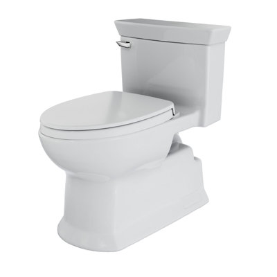 TOTO Soirée 1.28 GPF 1 Piece Elongated Universal Height Skirted Toilet with CeFiONtect