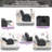 Lowen 35'' Wide Short Plush Fabric Cushion Back Manual Recliner with Soft Skin-Friendly Upholstery-157856489