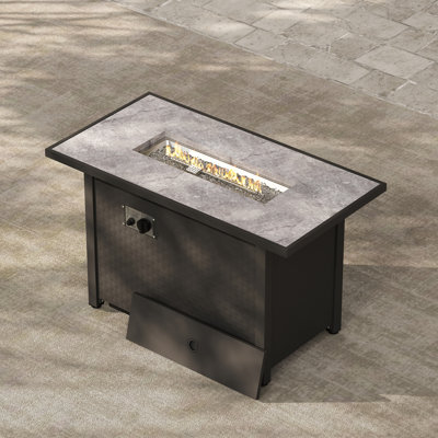 Rectangular Fire Table