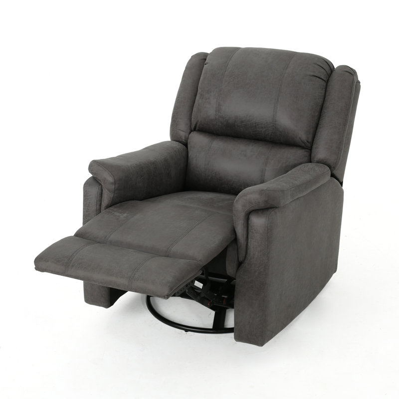 Fauteuil inclinable et oscillant contemporain Contemporary, Ardoise