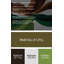 Gradient Abstract 95, art mural en métal vert-228861863