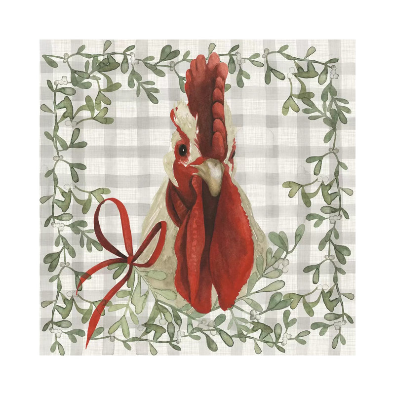 A Farmer'S Christmas Collection F by Grace Popp - No Frame Print on Canvas, 45.72 cm H x 45.72 cm W
