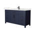 Meuble-lavabo simple autoportant de 60 po avec plateau en quartz Beckett-108352118-108352116-108352114