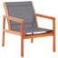 Yaeko Eucalyptus Outdoor Lounge Chair-2064404937