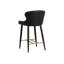 Tabouret de comptoir Evora - noir Bravo-675647979-675647978