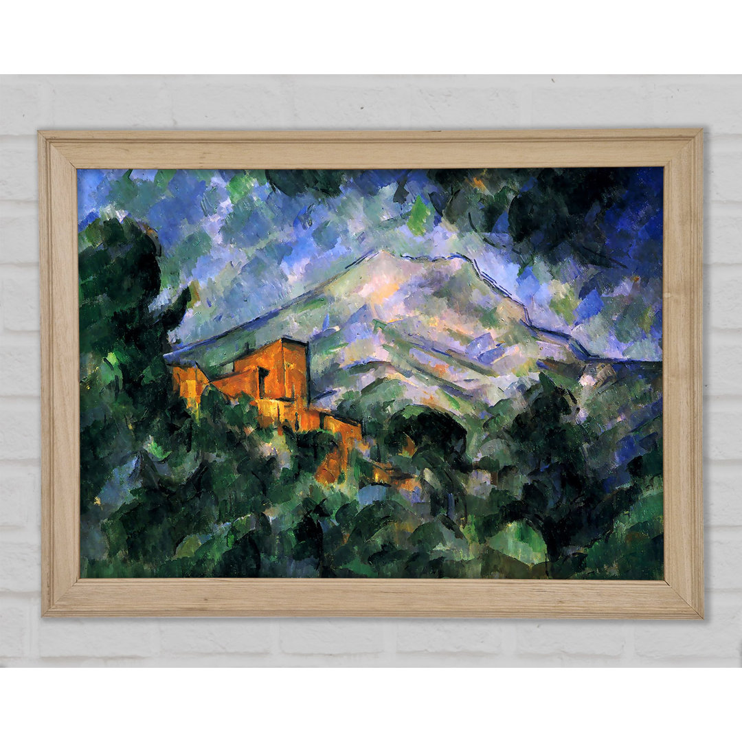 Cezanne St Victoire und Chateau Noir - Einzelbildrahmen Kunstdrucke