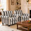 Fauteuil rembourré en mélange de coton-329001102
