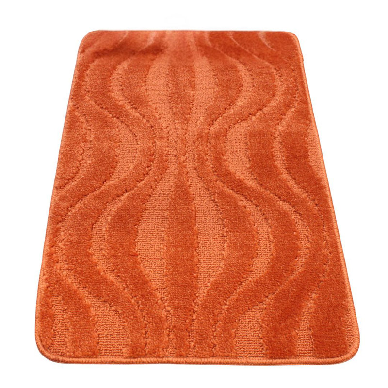 Polypropylene Plastic Bath Mat, Brick