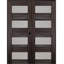 Porte double standard en bois manufacturé et en verre Della-71006209-71006207-71006211