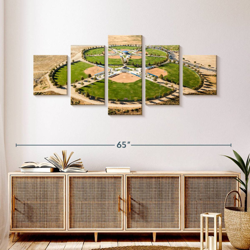 Baseball Softball Stadium, H 24 po x l 55 po