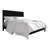 Linen Platform Bed -945541063-945541062
