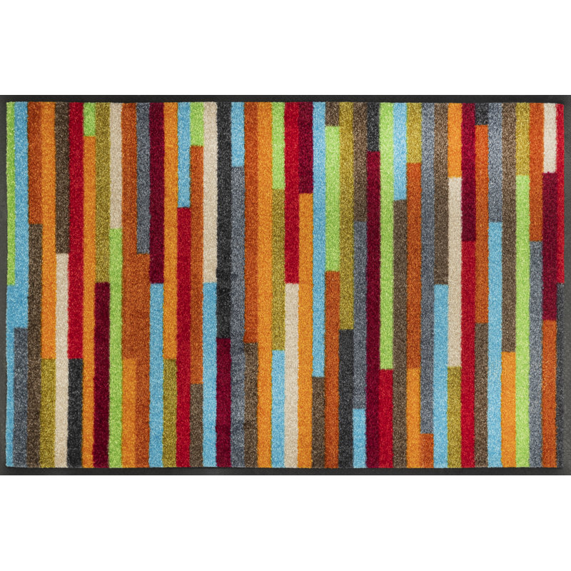 Mikado Non-Slip Doormat, Colorful, Rectangular 50 x 75cm
