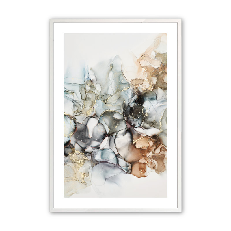«Wortham Radiance & Contrast L», impression encadrée sur papier par Incado, Blanc opaque, H 36 po x l 24 po x P 1,25 po