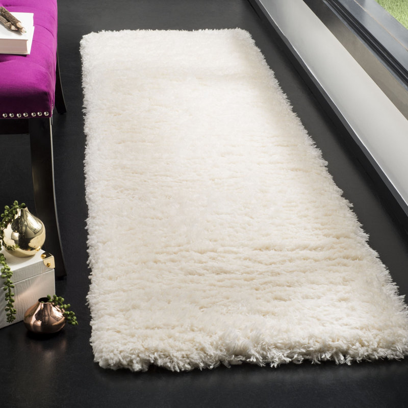 Barto Shag 900 Performance Solid Color Rug, Runner 2' x 8'