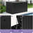 Edrosie Inc 150 Gallons Water Resistant Resin Lockable Deck Box-92535875-128126048