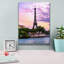 «Paris - Eiffel Tower Sunset» par Epic Portfolio, art mural sur toile-1526355208