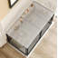 Grande cage de chenil pour chien moyen avec parc pour chiots, cage pour animaux, intérieur, noir.-1340355808