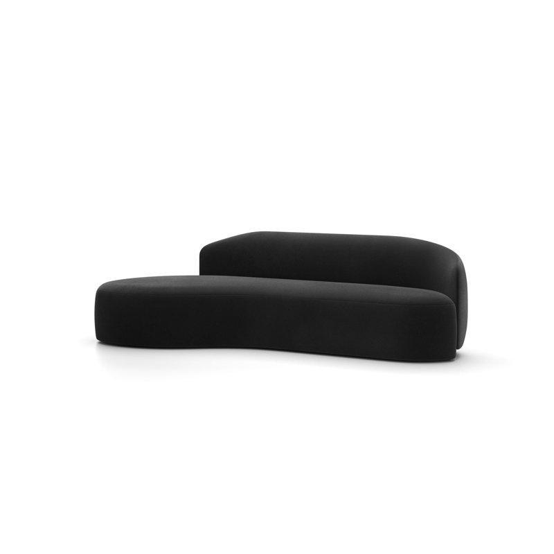 Taylor Sofa Half Back Small, Jade 800, Left