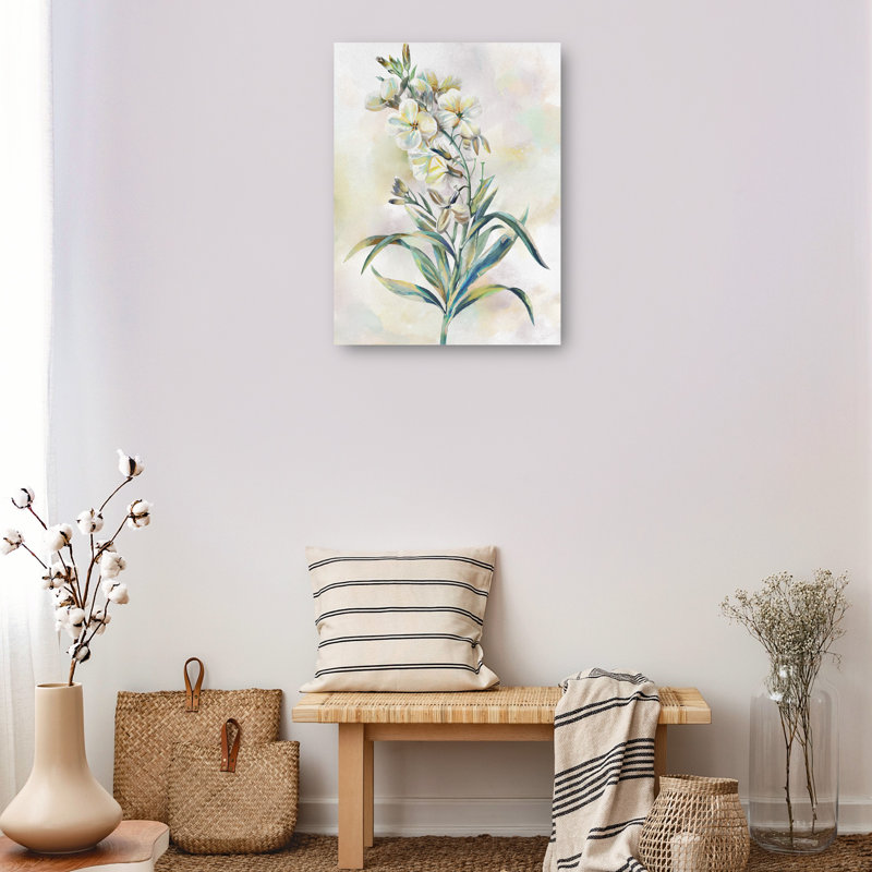Botanical Whispers III Floral Canvas Art Print