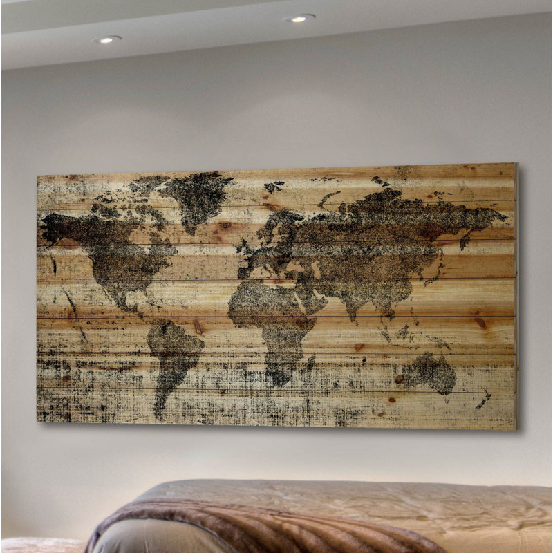 " Lost In The World " by Parvez Taj, 22.5" H x 45" W x 1.5" D