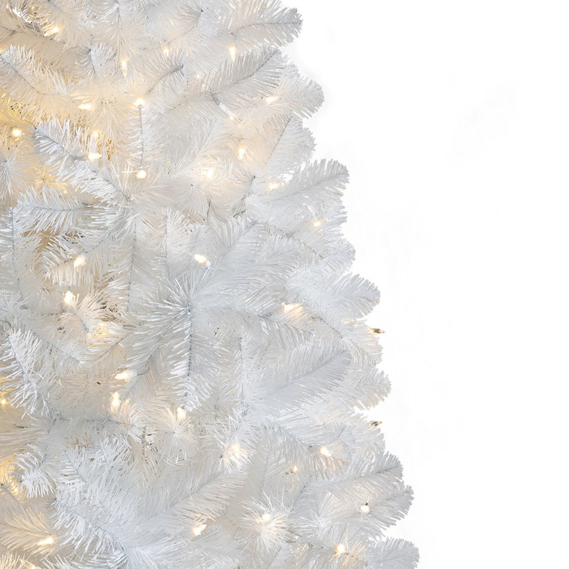Easy Set-Up Lighted Pine Christmas Tree