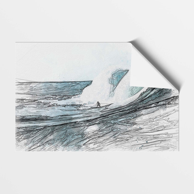 Surfs Up - No Frame Print, 59.4 cm H x 84.1 cm W