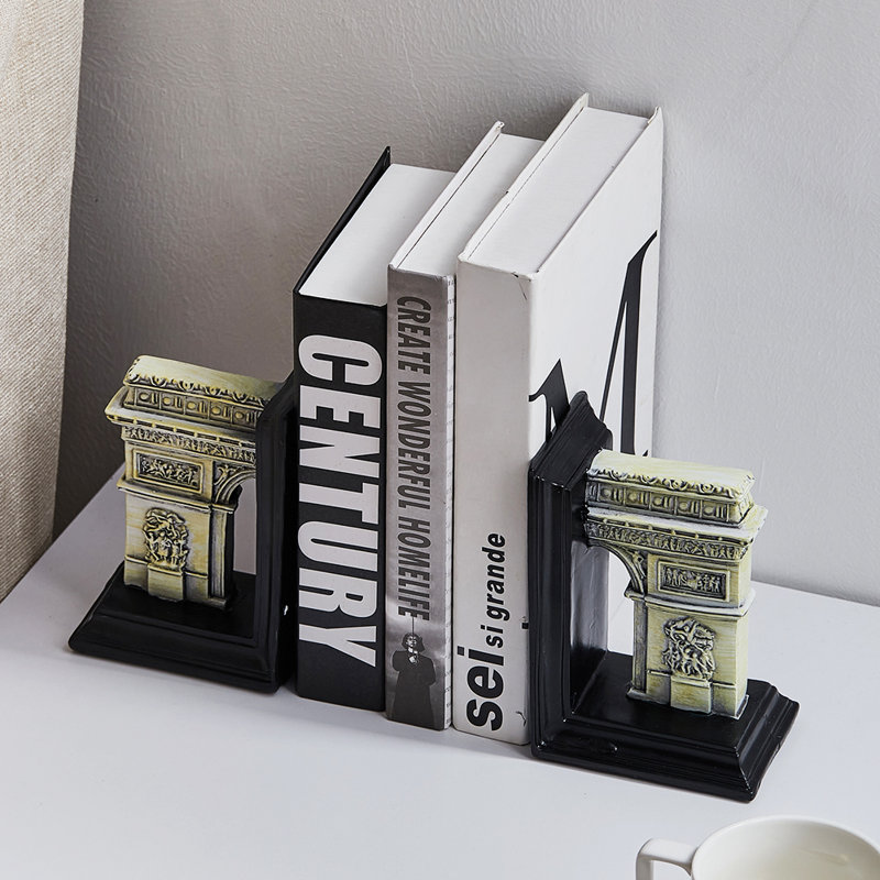 Resin Non-Skid Bookends