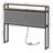Upholstered Headboard with Charging Station and Open Storage-983392698